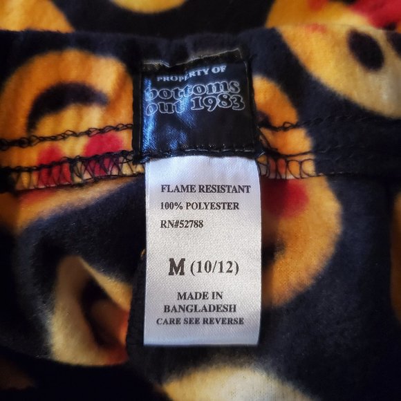 GIRLS MICRO FLEECE SLEEP PAJAMA PANT SIZE MEDIUM - Picture 5 of 11